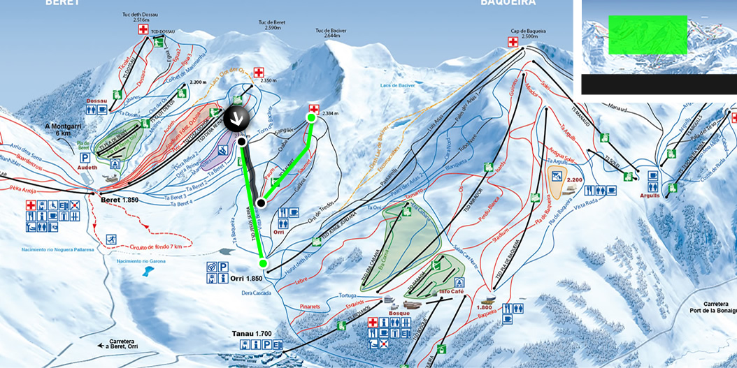 Mapa etapa 15