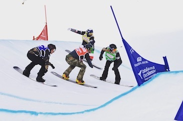 Los mejores riders internacionales en la Copa del Mundo SBX de Baqueira Beret