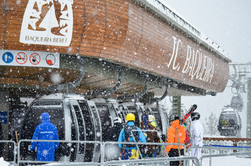 Más nieve que nunca durante el puente de diciembre en Baqueira Beret